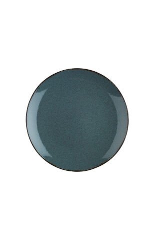 Kütahya Porselen Colorx Eo 21 Cm Düz Tabak Pearl Mavi P01