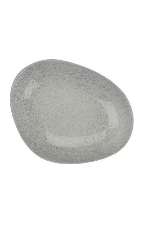 Kütahya Porselen Galaxy 25 Cm Çukur Tabak Mix Granül Krem