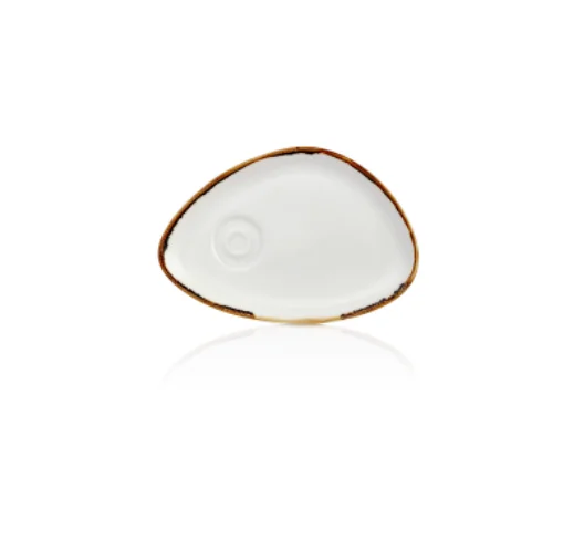 Gleam Zest Tea Presentation Plate 25*17 cm