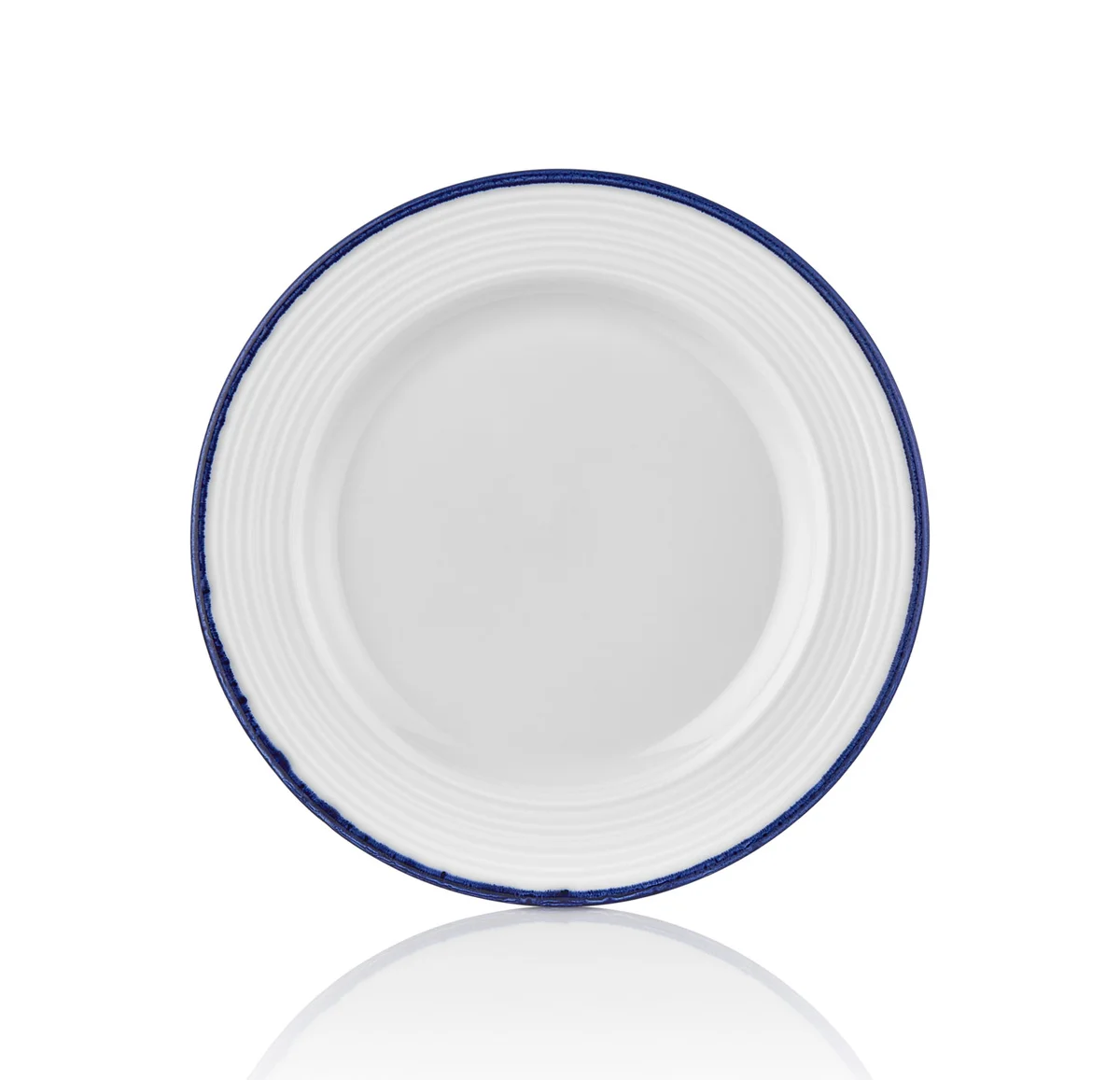 Helix Navy Blue Gastro Flat Plate 21 cm