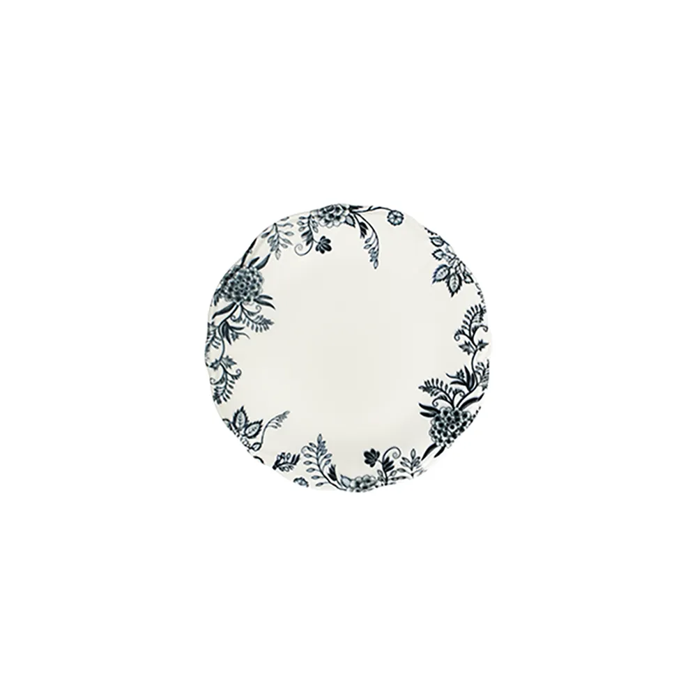 ID Fine Silva Black Fulya Flat Plate 15 cm