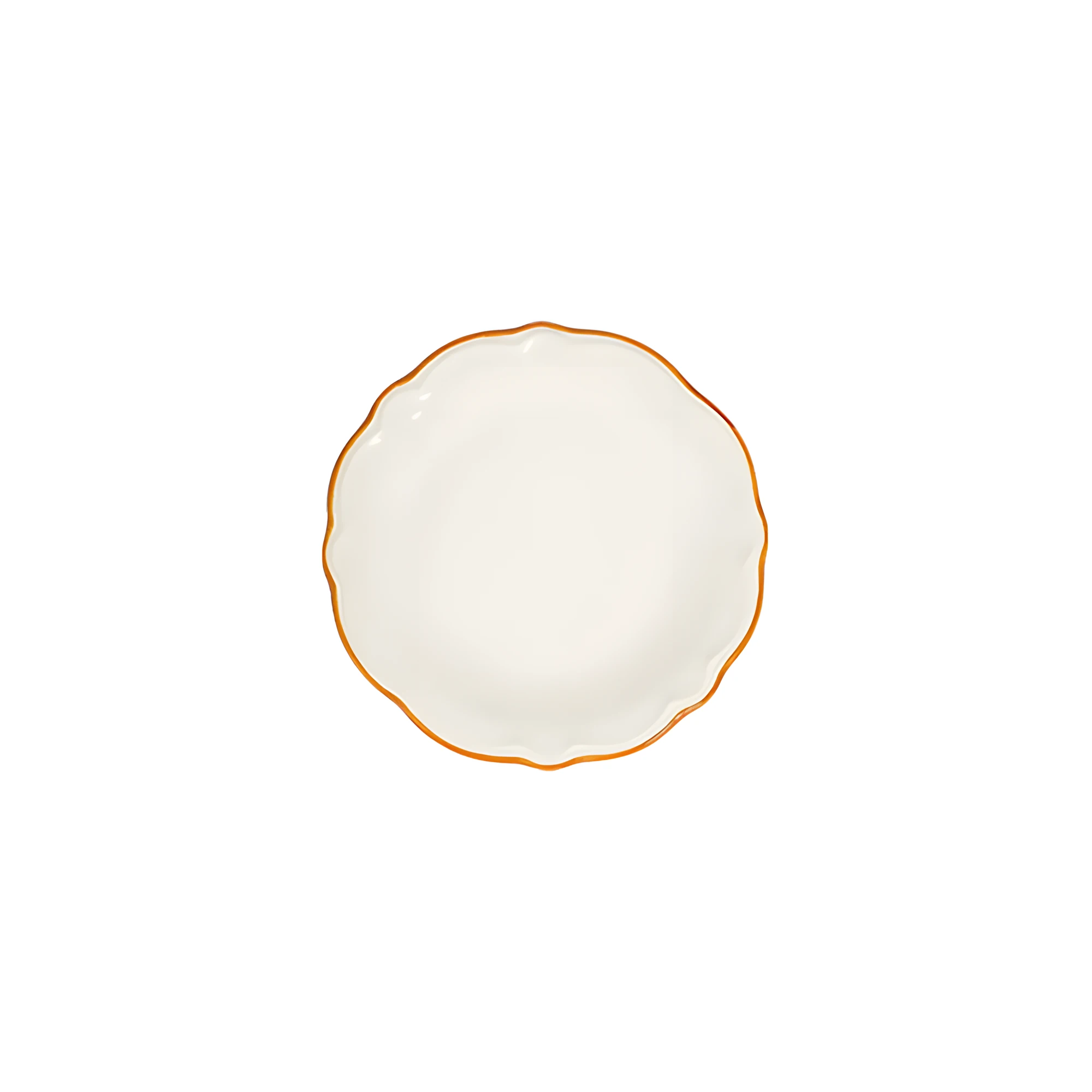 ID Fine Mustard Line Fulya Flat Plate 15 cm