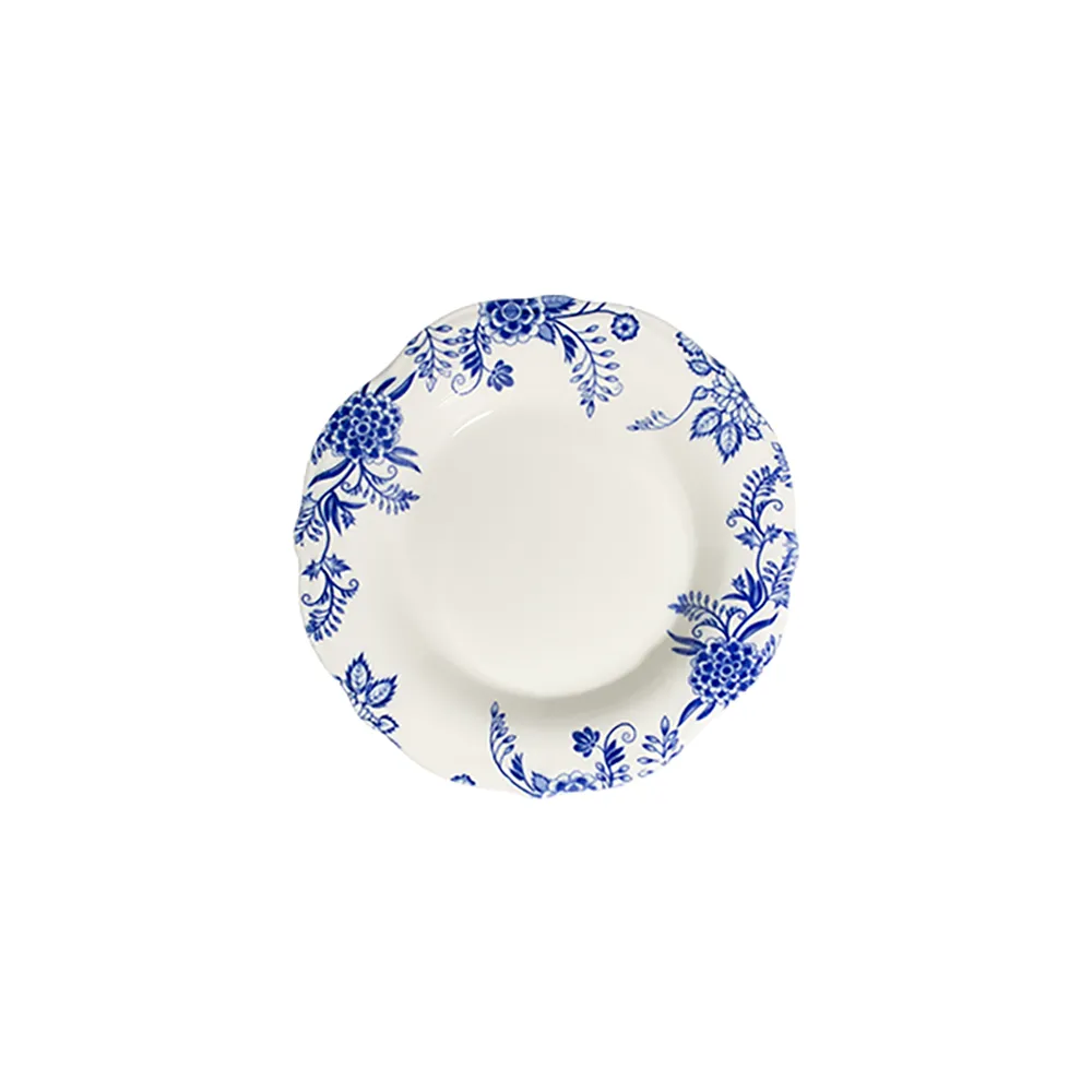 ID Fine Silva Blue Fulya Deep Plate 17 cm