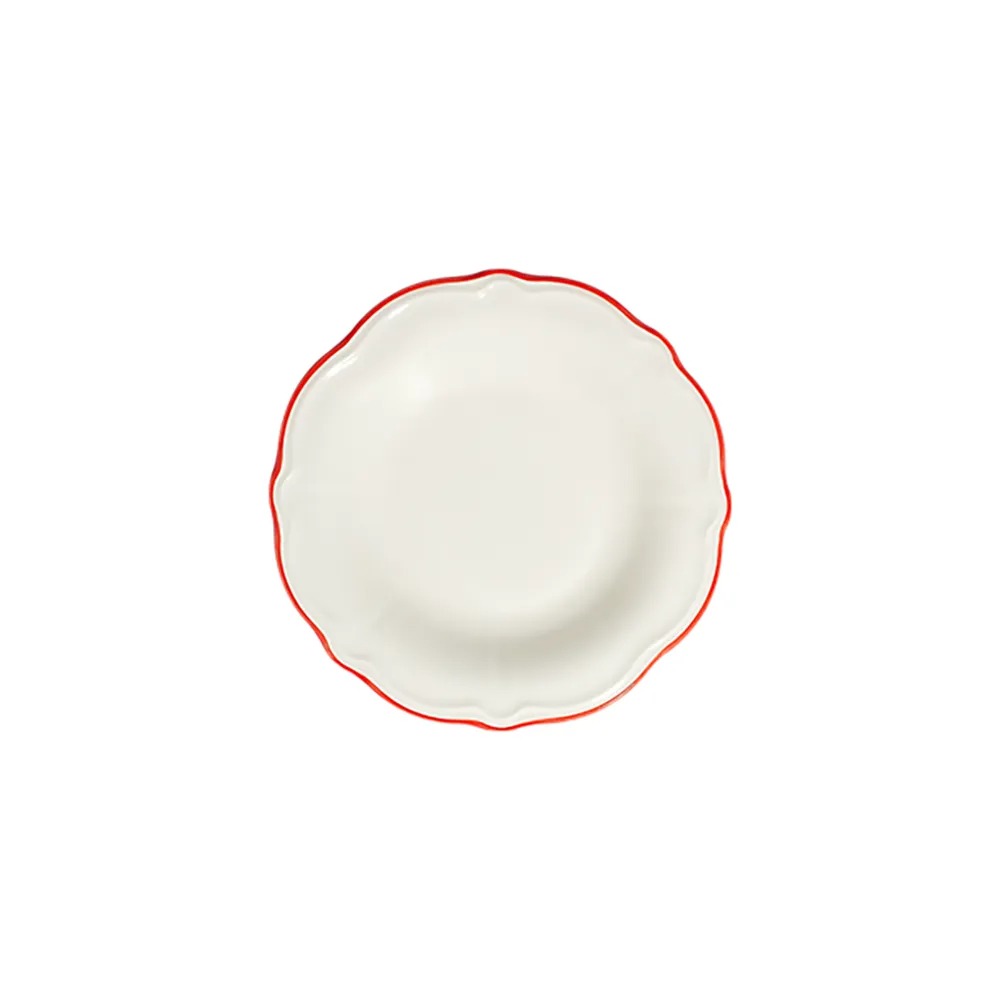 ID Fine Coral Line Fulya Deep Plate 17 cm