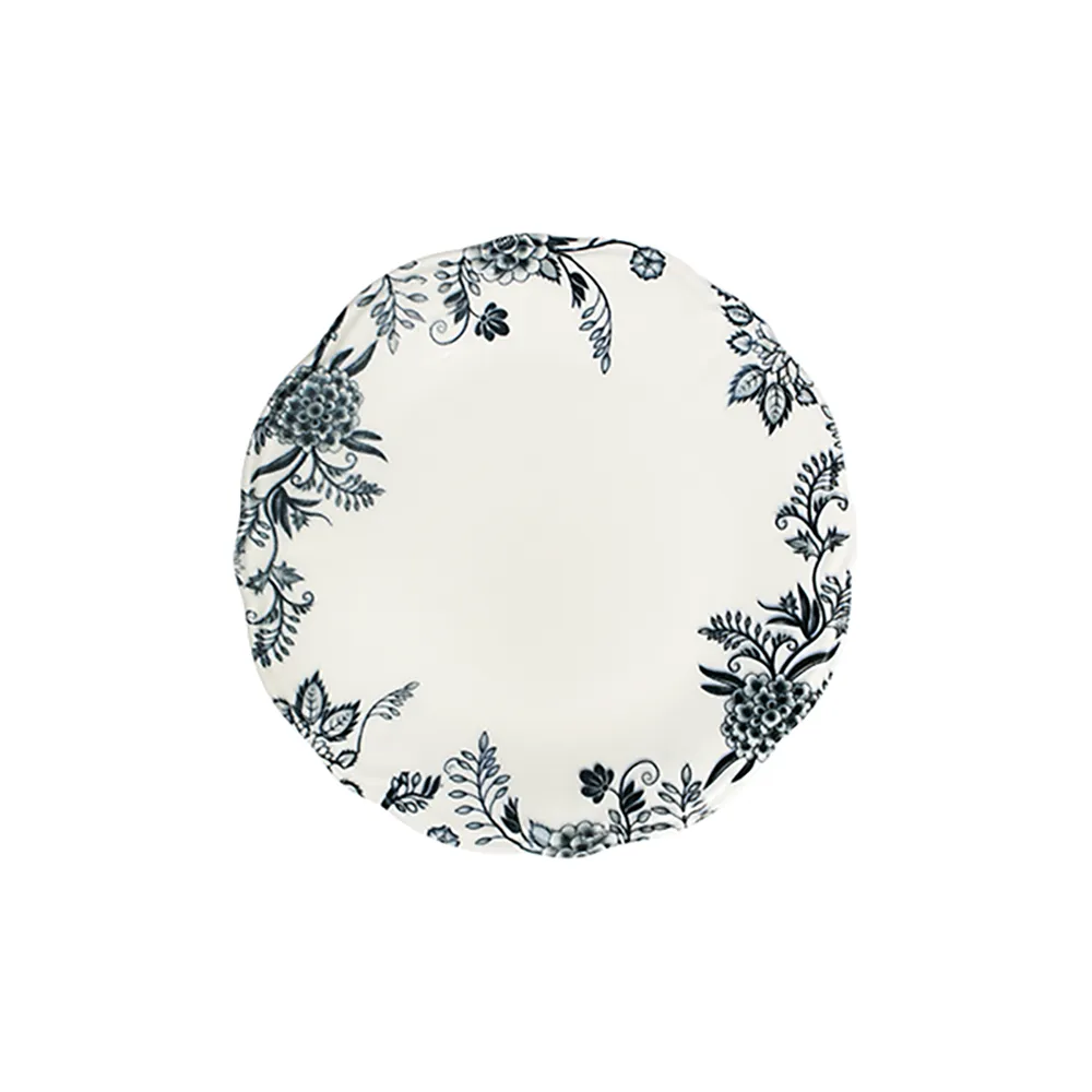 ID Fine Silva Black Fulya Flat Plate 21 cm