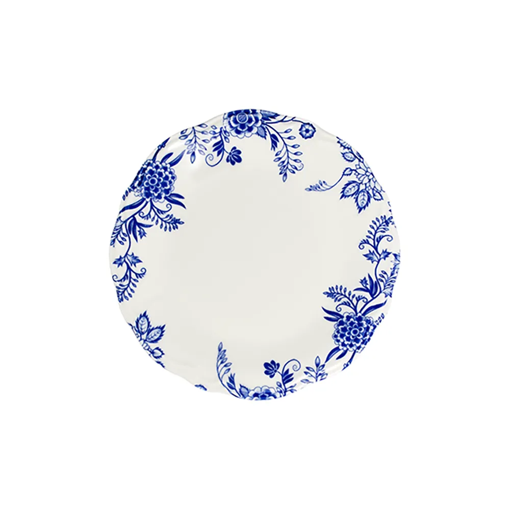 ID Fine Silva Blue Fulya Flat Plate 21 cm