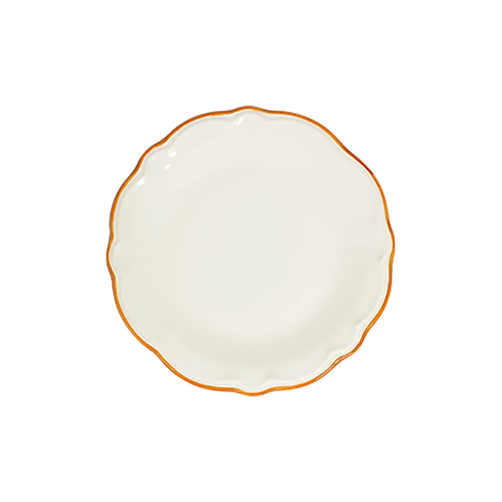ID Fine Mustard Line Fulya Flat Plate 21 cm