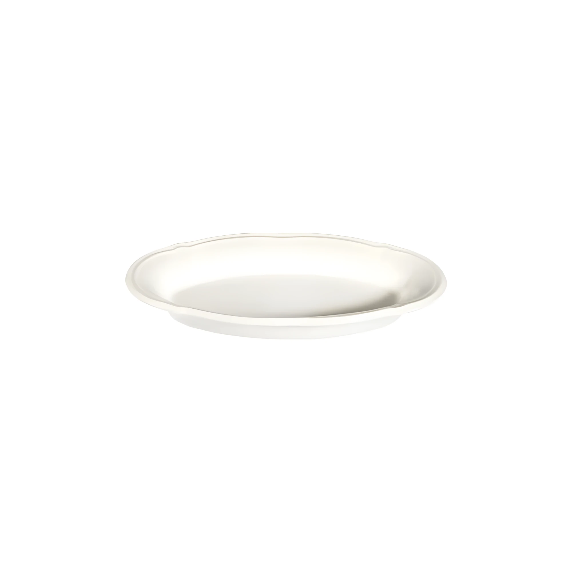 ID Fine Transparan Fulya Oval Kayık 21 cm