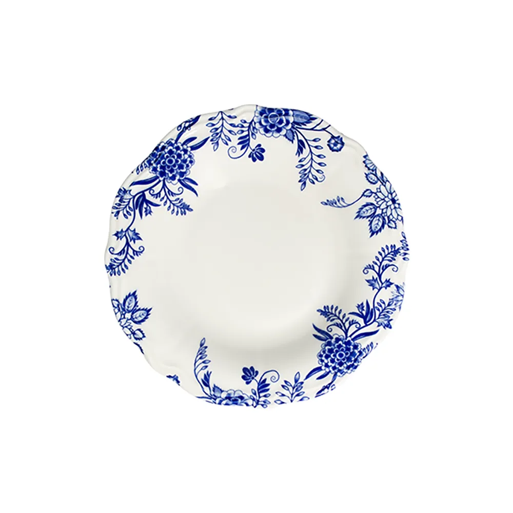 ID Fine Silva Blue Fulya Deep Plate 22 cm