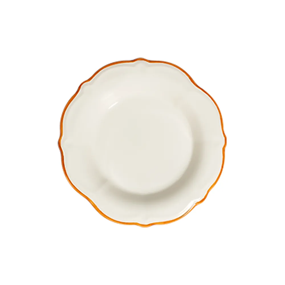 ID Fine Mustard Line Fulya Deep Plate 22 cm
