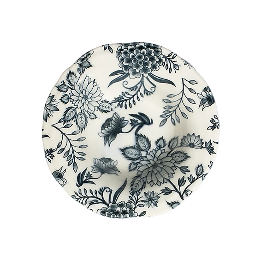 ID Fine Herba Black Fulya Bowl 25 cm