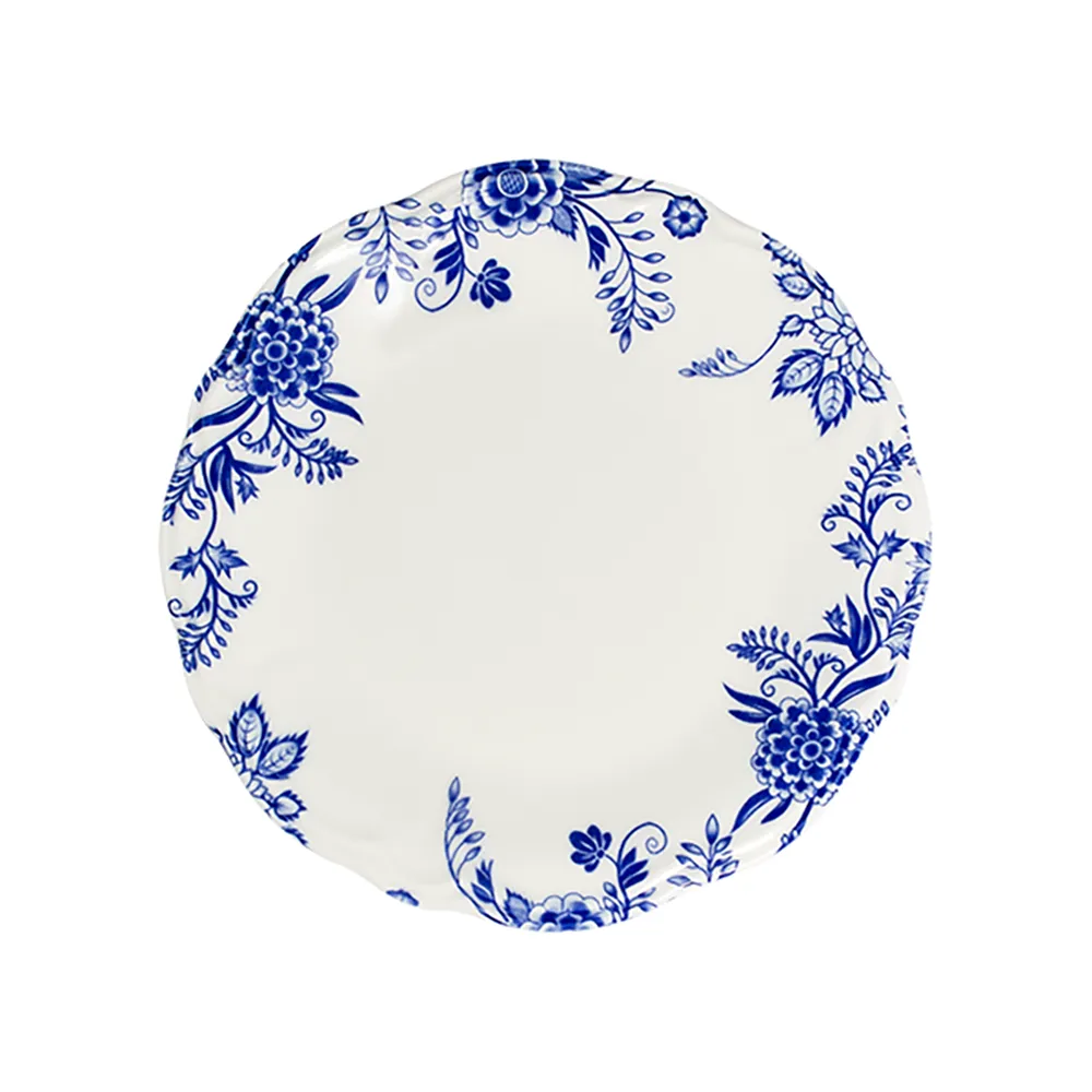ID Fine Silva Blue Fulya Flat Plate 26 cm