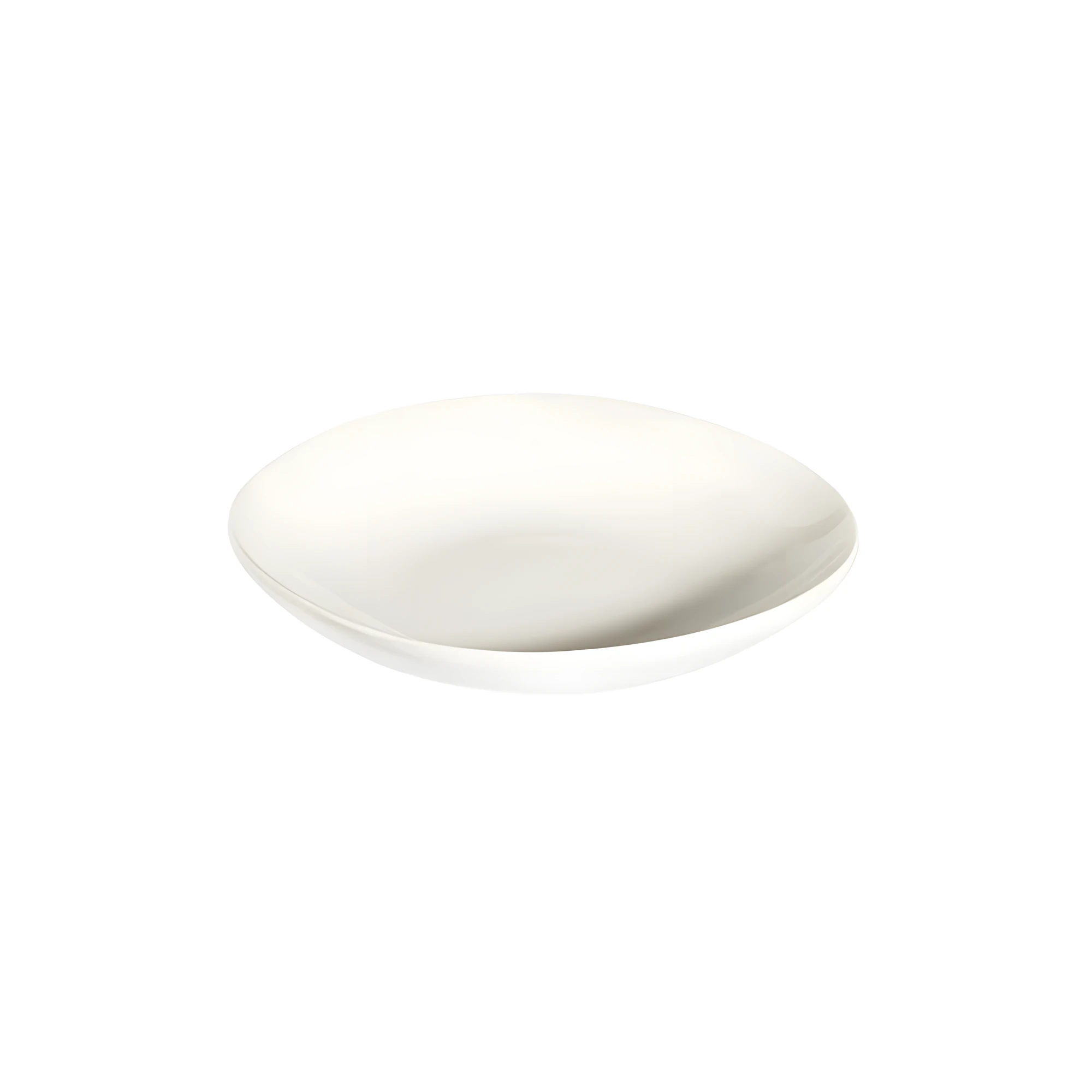 ID Fine Transparan Pebble Deep Plate 21 cm