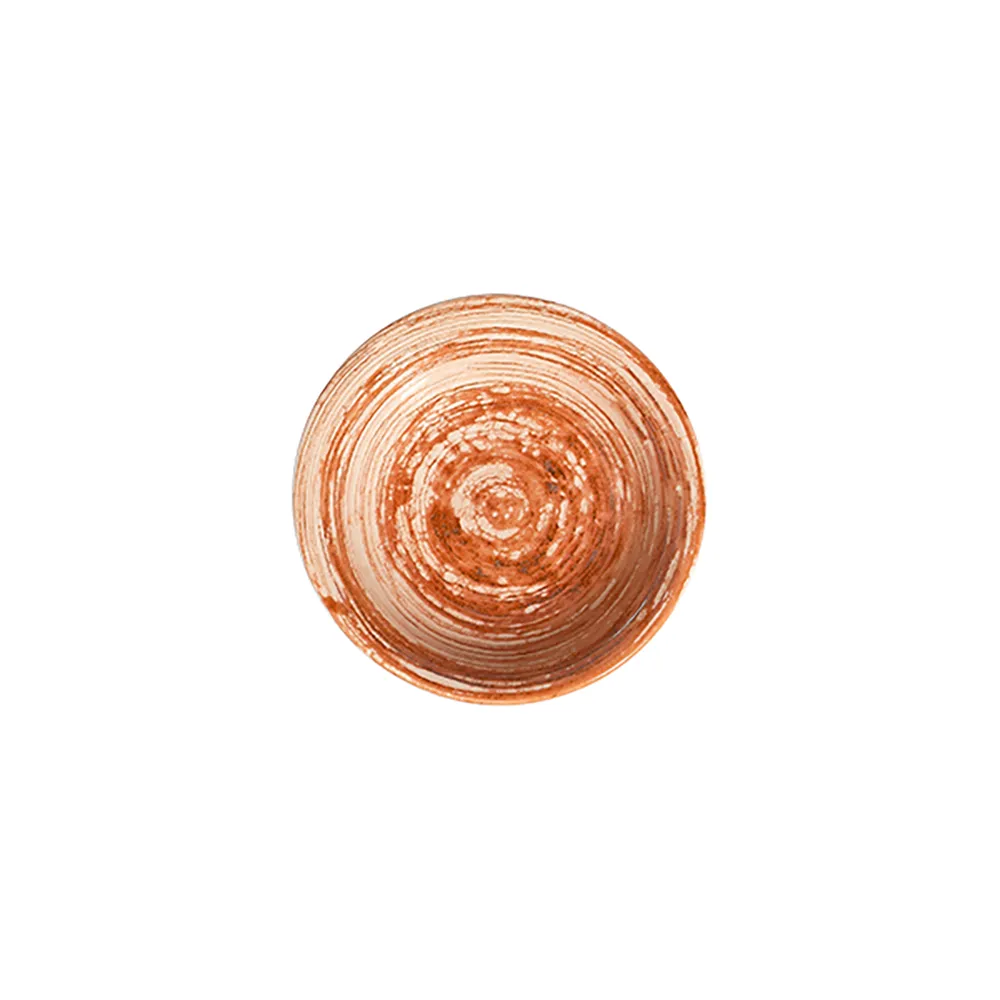 ID Fine Swirl Terracotta Tuval Bowl 15 cm 340 cc