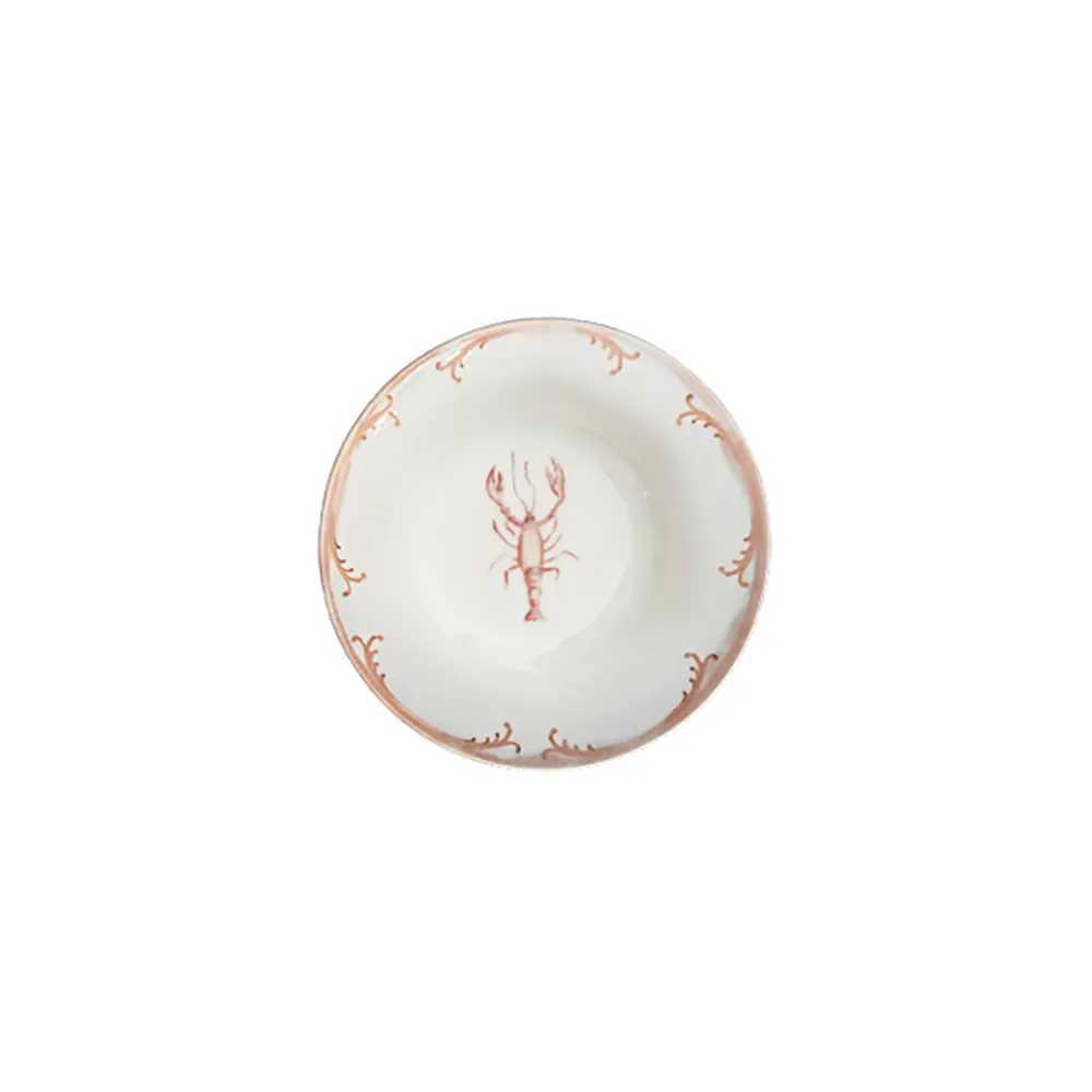 ID Fine Lobster Coral Tuval Bowl 15 cm 340 cc