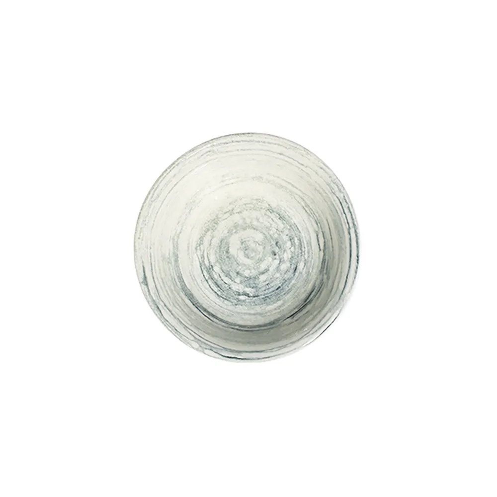 ID Fine Swirl Grey Tuval Bowl 17 cm 500 cc