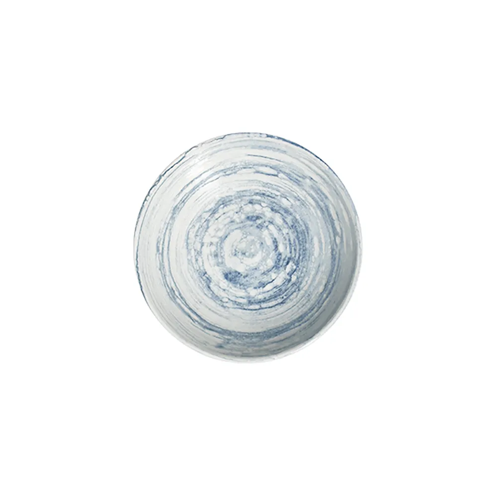 ID Fine Swirl Blue Tuval Bowl 17 cm 500 cc