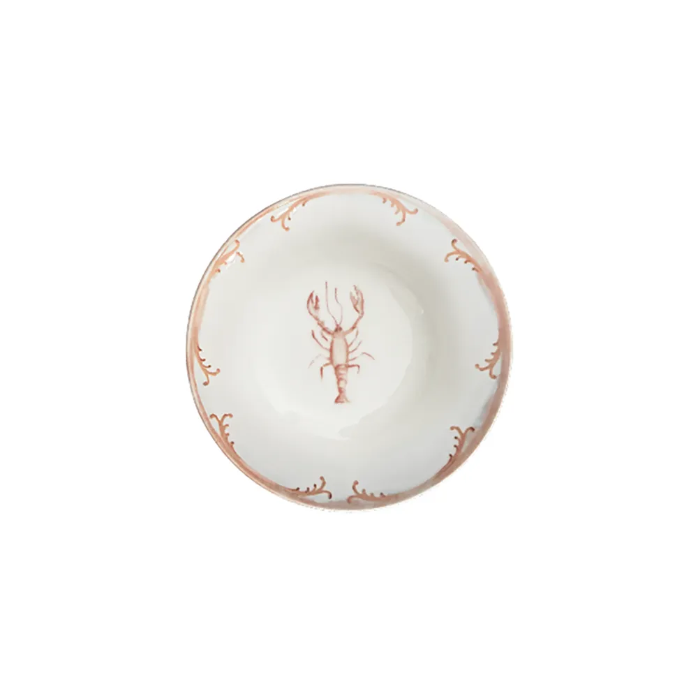 ID Fine Lobster Coral Tuval Bowl 17 cm 500 cc