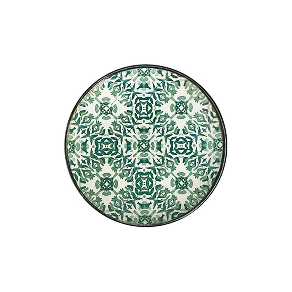 ID Fine Seville Green Tuval Deep Plate 20 cm 550 cc