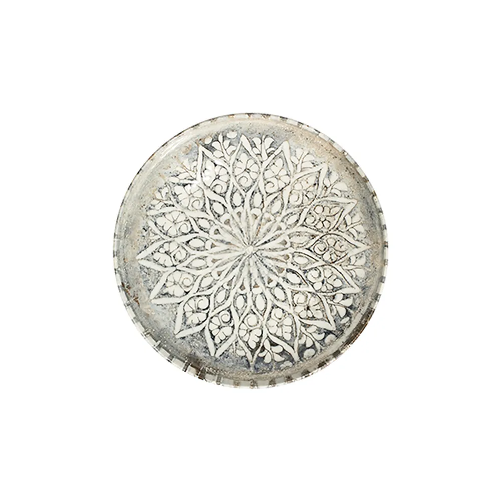 ID Fine Granada Grey Tuval Deep Plate 20 cm 550 cc