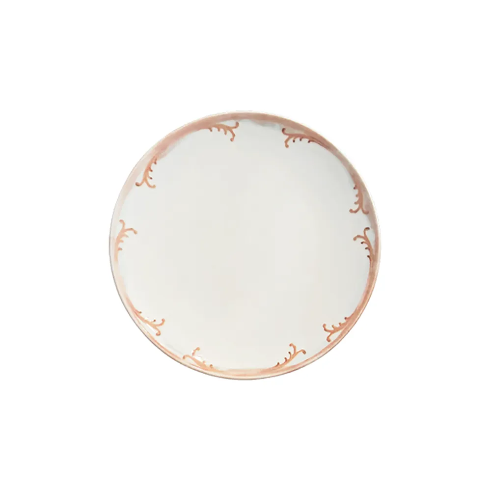 ID Fine Lobster Coral Tuval Deep Plate 20 cm 550 cc