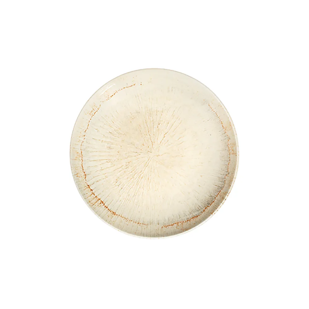 ID Fine Zen Sand Tuval Deep Plate 20 cm 550 cc