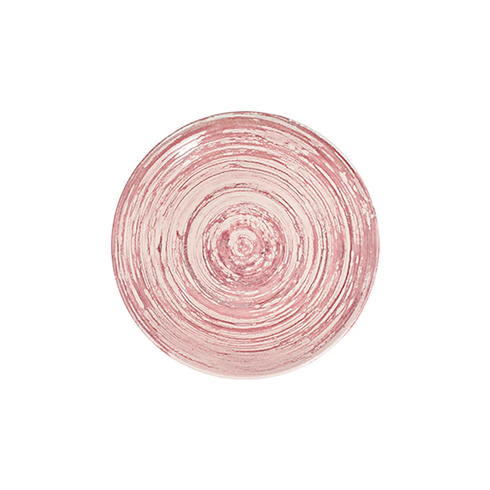 ID Fine Swirl Pink Tuval Flat Plate 20 cm