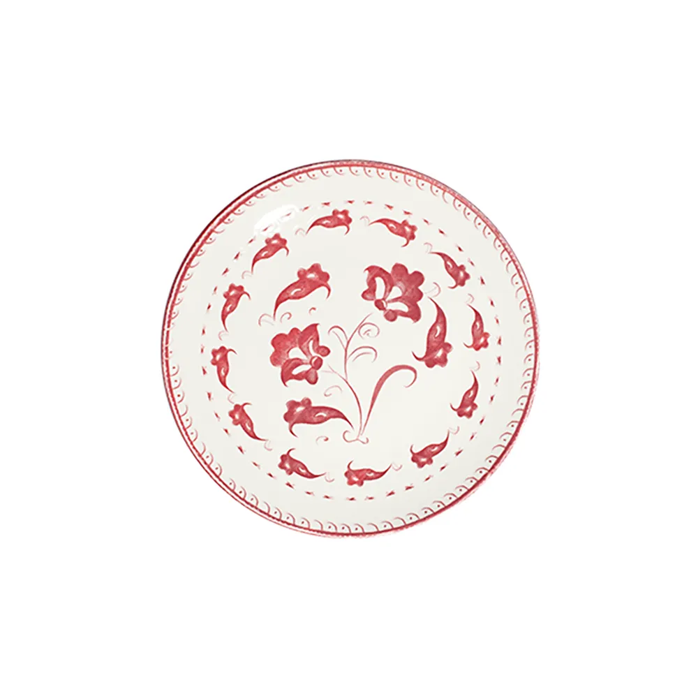 ID Fine Eden Red Tuval Flat Plate 20 cm