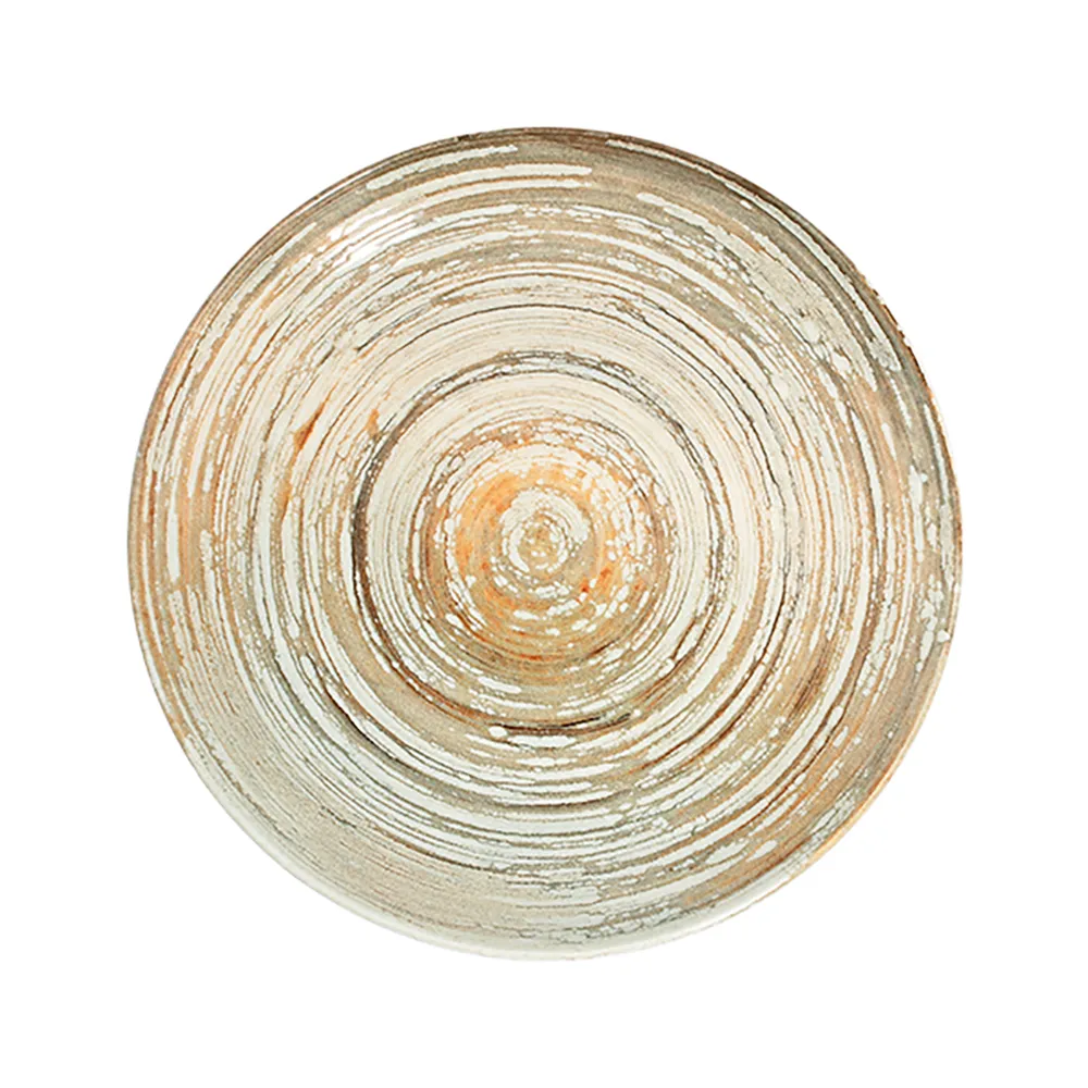 ID Fine Swirl Sand Tuval Flat Plate 28 cm