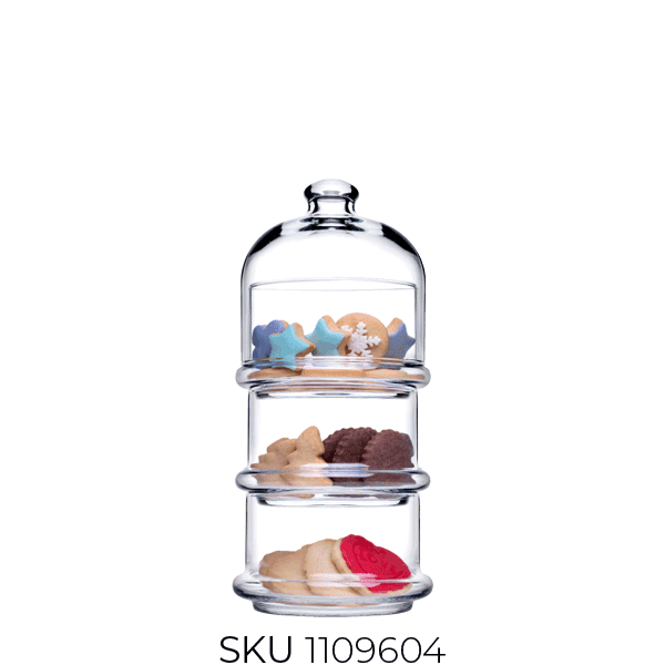96815 Villa Patisserie with Lid Servi̇s Kasesi̇ Seti̇