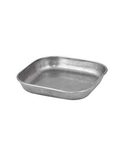 Antique Mini Square Snack Plate 13.25 x 13.25cm