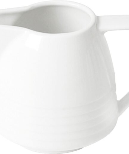 Porland Focus White Creamer 125cc 6 Pieces