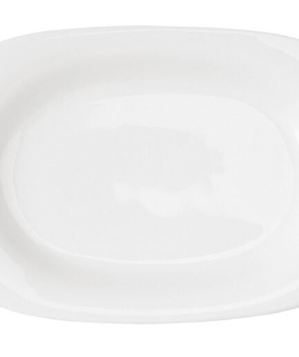 Porland Paloma White Boat Plate 32cm 6 Pieces