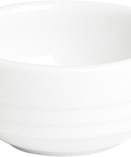 Porland Focus White Butter-Jam Bowl 6cm 6 Pieces