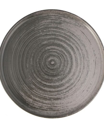 Porland Ethos Lykke Gray Flat Plate 30cm 6 pieces