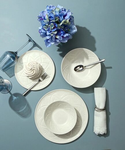 Porland Christina Alumilite 24 Piece Dinner Set for 6 People