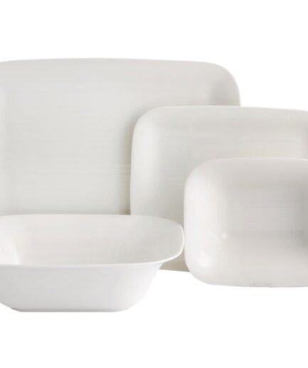 Porland Bach Alumilite 4 Piece Single Dinner Set