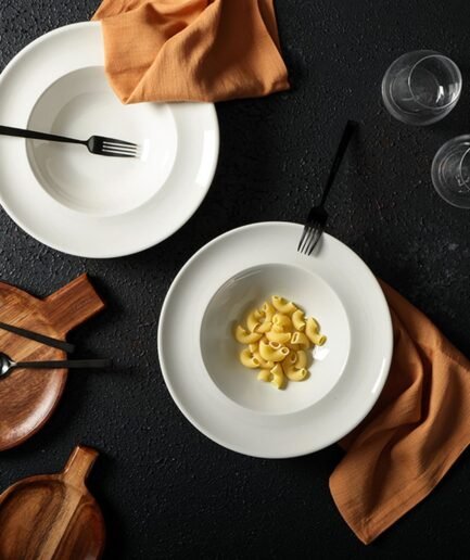 Ruby Finesse Alumilite 2-Piece Pasta & Salad Plate 26cm