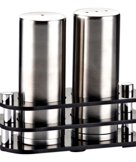 Groovy Double S Model Salt Shaker Set Glossy&Matte GRV-09