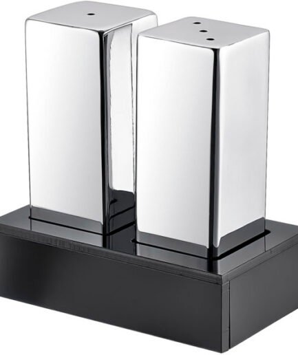 Groovy Double Salt Shaker Set Matte & Shiny GRV-43