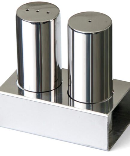 Groovy Double Round Thick Salt Shaker Set Matte-Glossy GRV-104