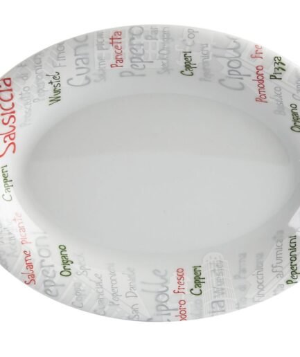 Porland Italy Boat Plate 33cm 6 Pieces