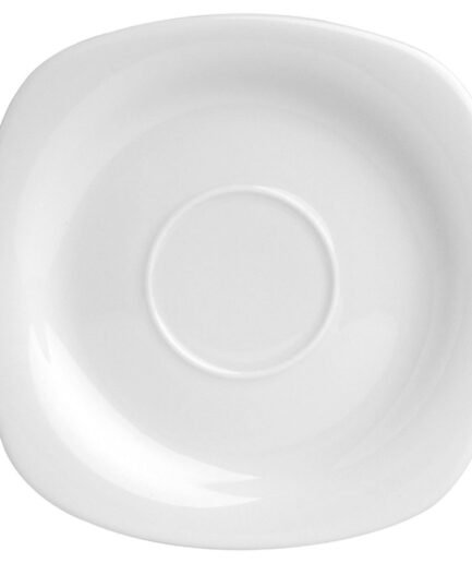 Porland Paloma White Bowl Plate 18cm 6 Pieces