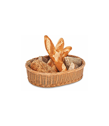 Kapp Rattan Large Oval Bread Basket 72.5 cm