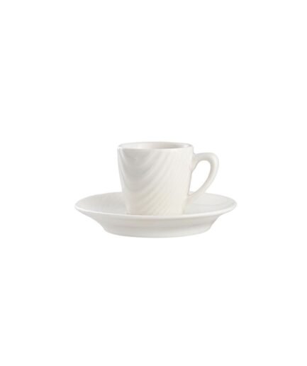Porland Nirvana Alumilite Coffee Cup with Saucer 75cc 12 pieces