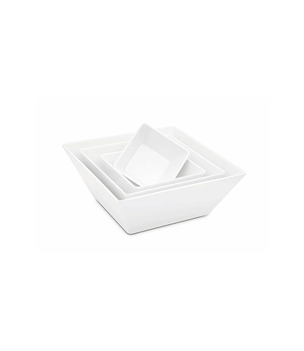 Kapp Melamine Square Plate 18 cm