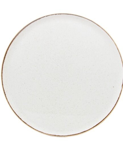 Porland Grazia Seasons Beige Flat Plate 27cm 6 pieces