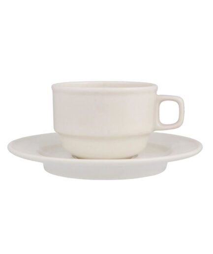 Porland Classic Coffee Cup with Saucer 75cc 12 Pieces