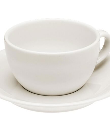 Porland Soley Alumilite Saucer Tea Cup 250cc 6 Pieces