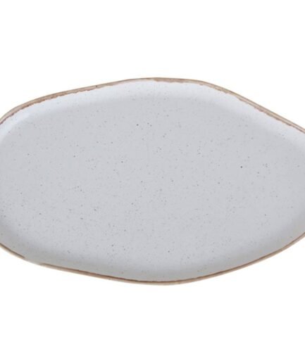 Porland Pure Seasons Beige Boat Plate 27cm 2 pieces